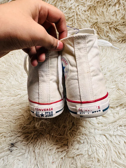 Chuck Taylor | White Red Blue strips | Hi Top | Converse