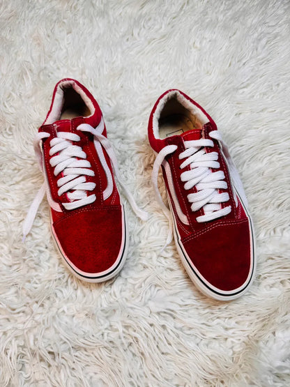 Vans Old Skool Red Lo Top