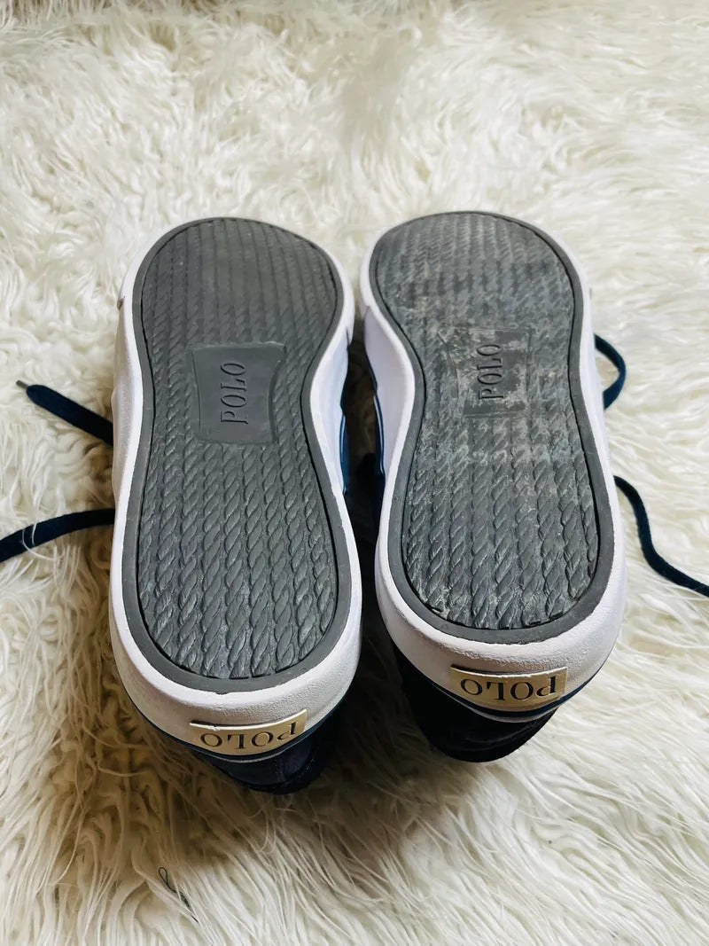 Polo Ralph Lauren Sayer Sneakers | Blue & white