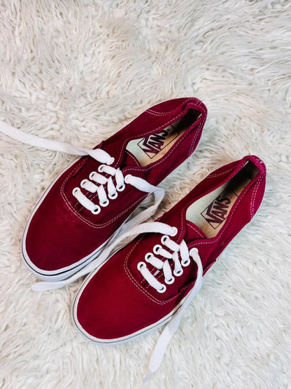 Vans | Maroon & White | Old Skool