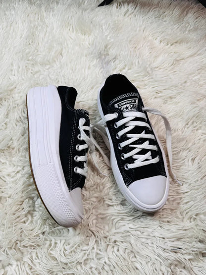 Chuck Taylor | Black & White | High Heels | Converse
