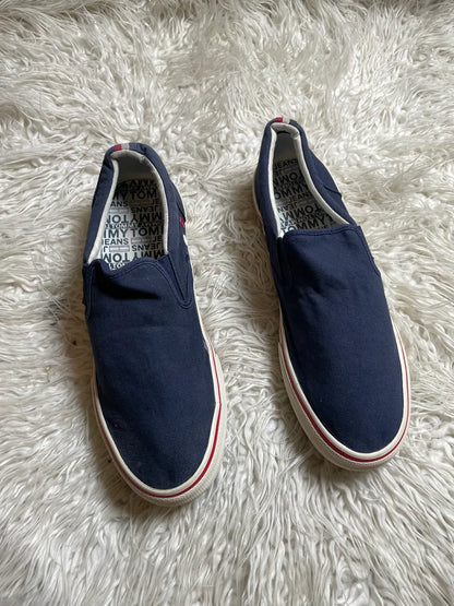 Dark Blue & White Slip-ons Tommy jeans