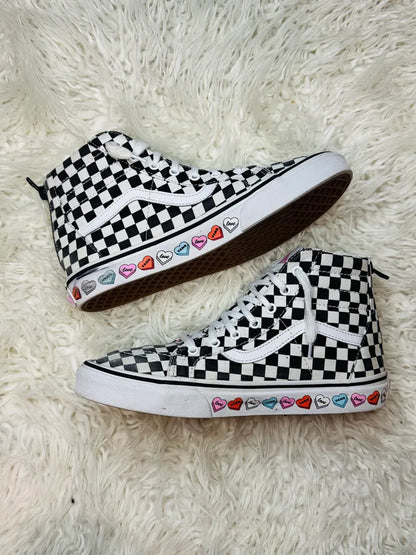 Vans Checkers High Top Zipped