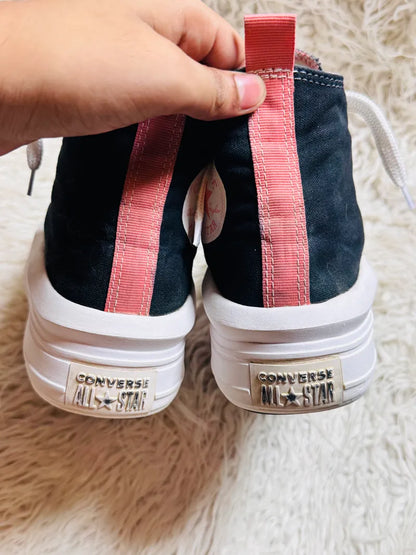 Chuck Taylor | Black & White | High top| Converse PlatForm