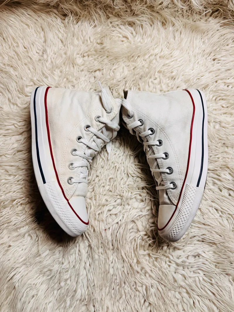 Chuck Taylor | White Red Blue strips | Hi Top | Converse