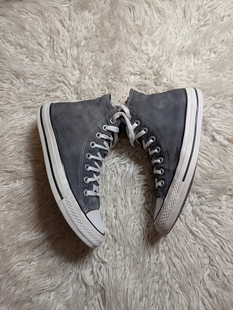 Chuck Taylor | Grey & White | High top| Converse