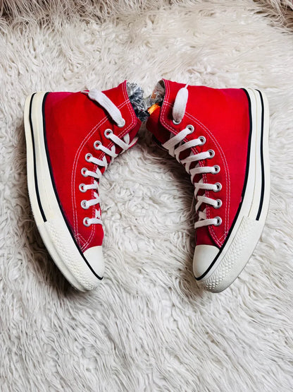 Chuck Taylor | Red & White | High top| Converse