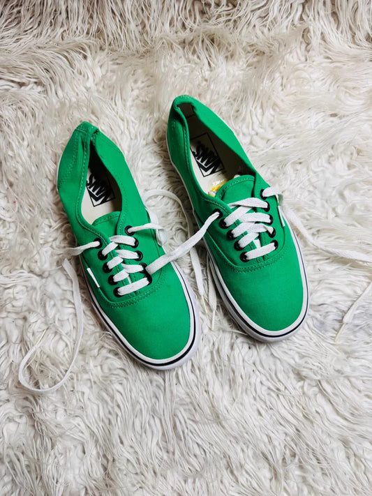 Vans Authentic | Green & White | Lo Top