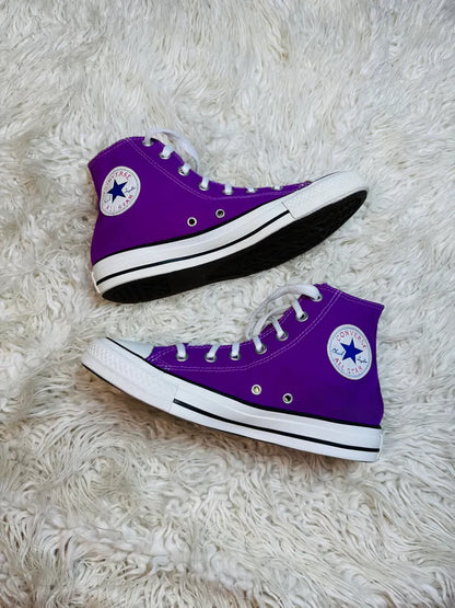 Converse | Purple & White | Chuck Taylor