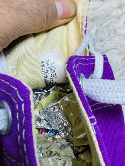 Converse | Purple & White | Chuck Taylor