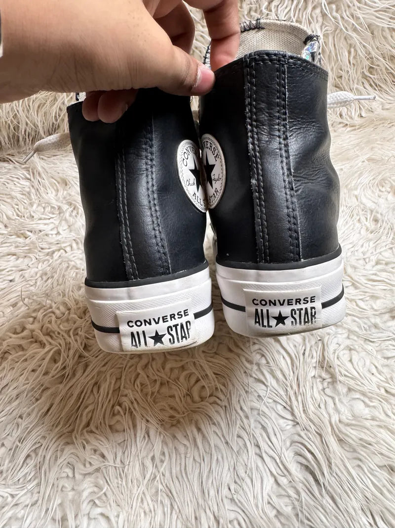 Converse Run-Star | Pure leather 🖤⭐️