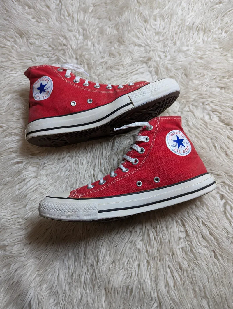 Chuck Taylor | Red & White | High top| Converse