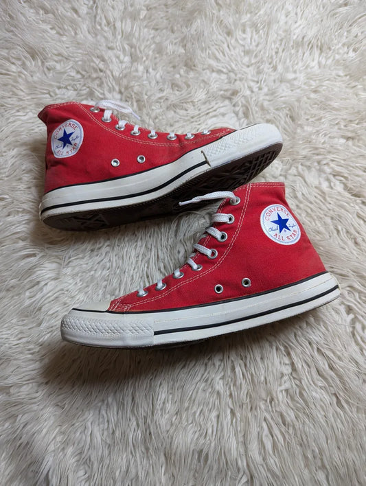 Chuck Taylor | Red & White | High top| Converse