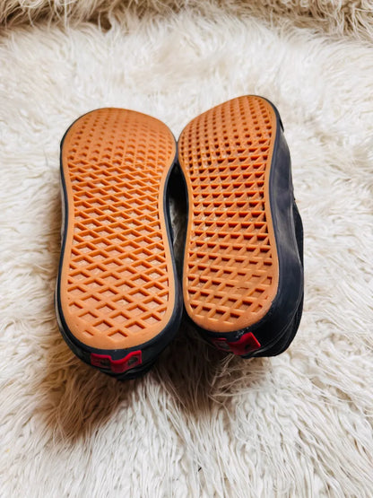Vans | Black  | Slip Ons