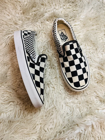 Vans Check Board 🤍🩶