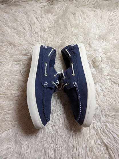 navy blue canvas Timberland Union Wharf 2-Eye boat