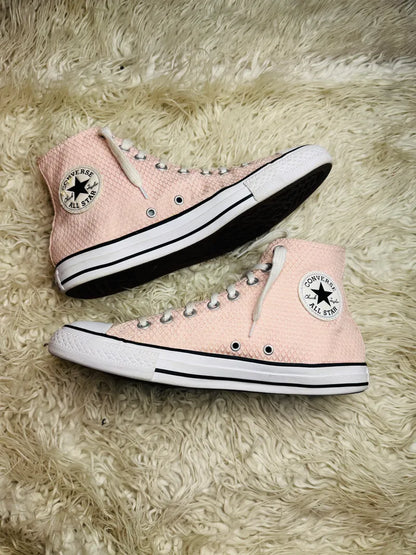 High Top Pink Waffle texture 💖