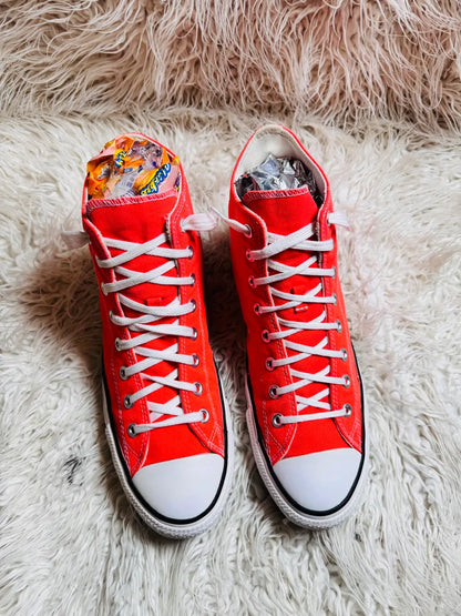 Chuck Taylor | Orange & White | High top| Converse
