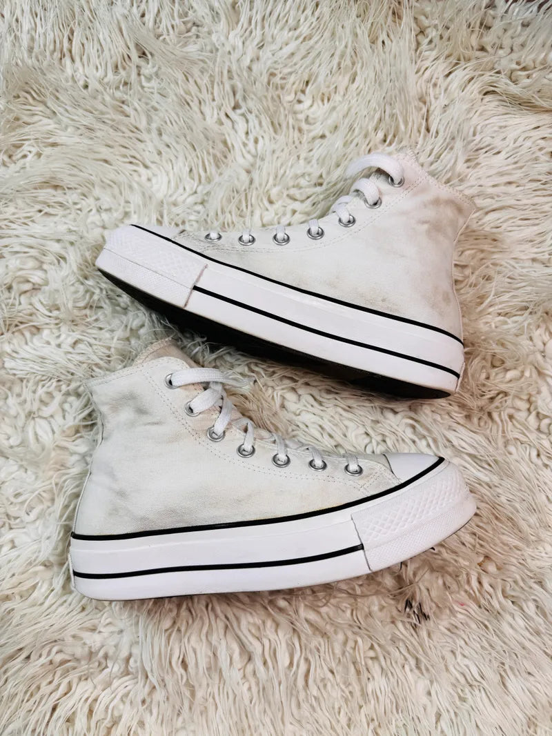 Chuck Taylor | White | High Heels | Converse
