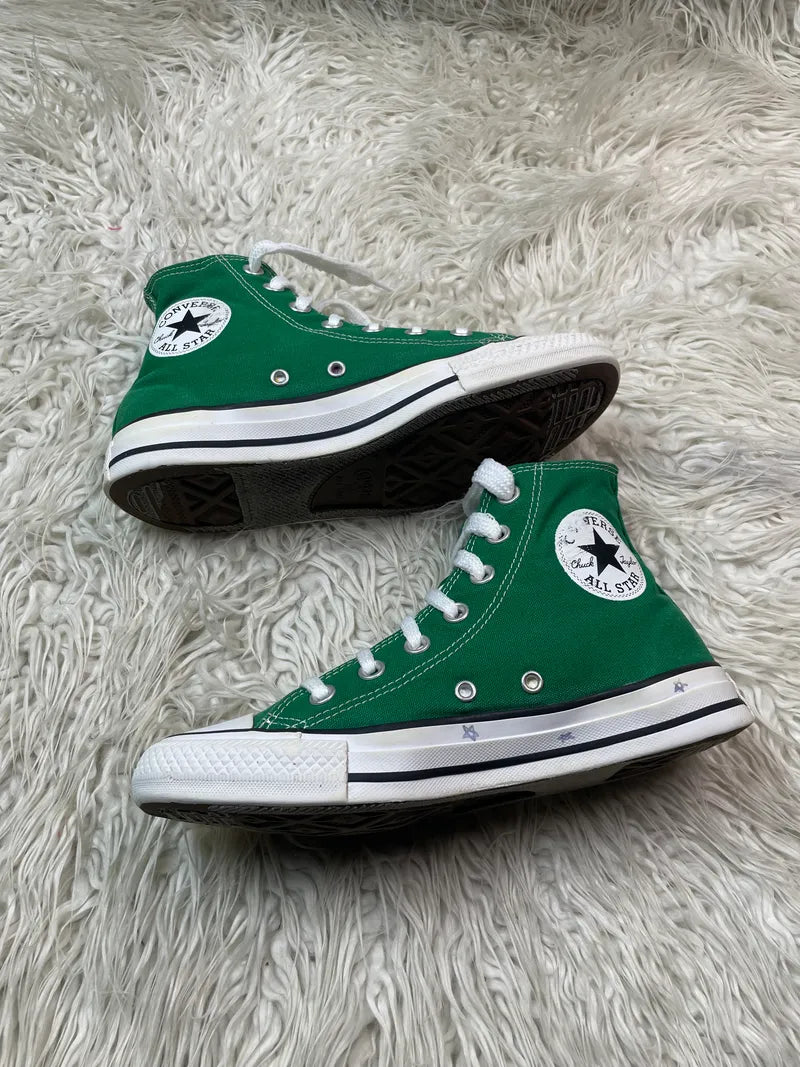 Chuck Taylor | Green & White | High top| Converse