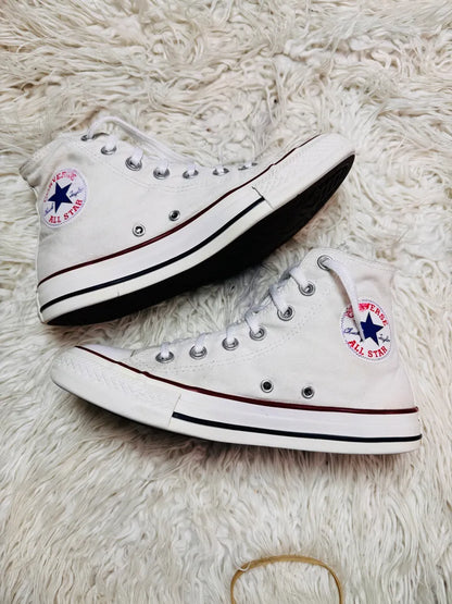 Chuck Taylor | White Red Blue strips | Hi Top | Converse