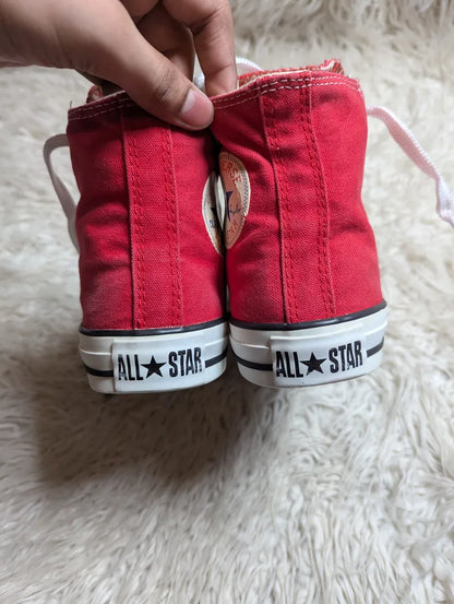 Chuck Taylor | Red & White | High top| Converse