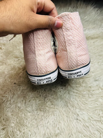 High Top Pink Waffle texture 💖