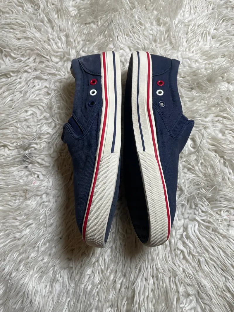 Dark Blue & White Slip-ons Tommy jeans