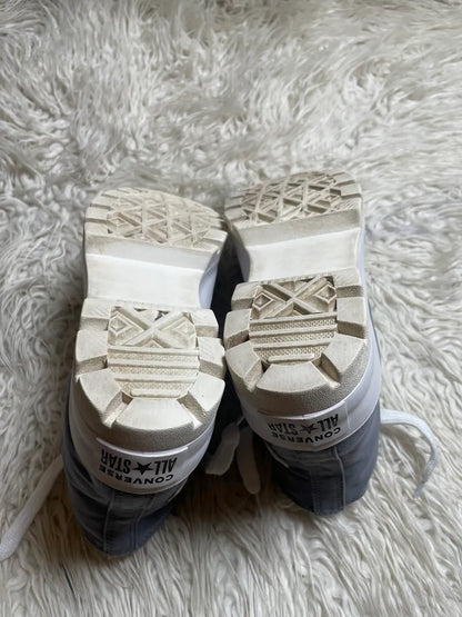 Chuck Taylor | Light Blue & White | High Heels Hiking | Converse