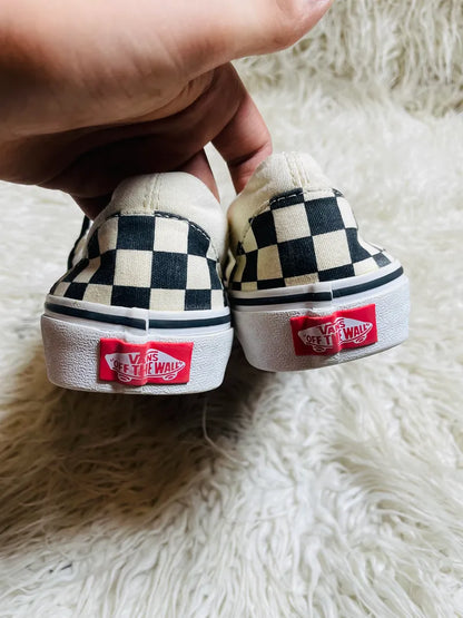 Vans Check Board 🤍🩶 Slip Ons
