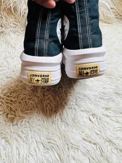 Chuck Taylor | Black & White | High top| Converse | Platforms