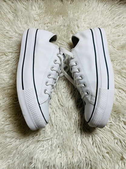 Chuck Taylor | White | Leather | Low top | Hi Sole