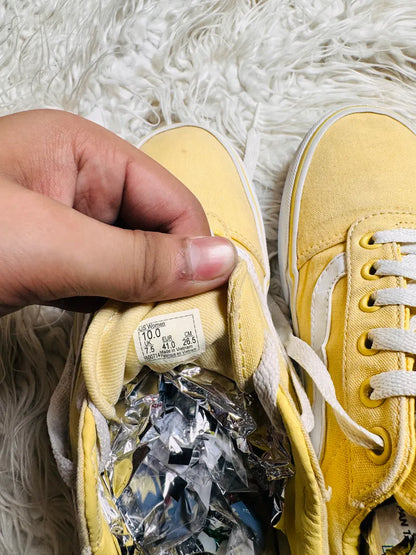 Vans | yellow & White | Lo Top | Old Skool