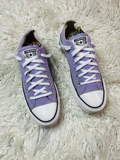 Chuck Taylor | Purple & White | Low top | Hi Sole