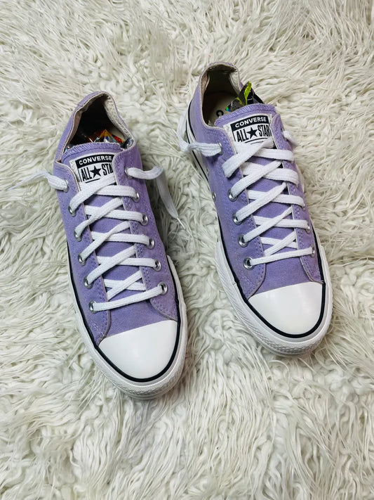 Chuck Taylor | Purple & White | Low top | Hi Sole
