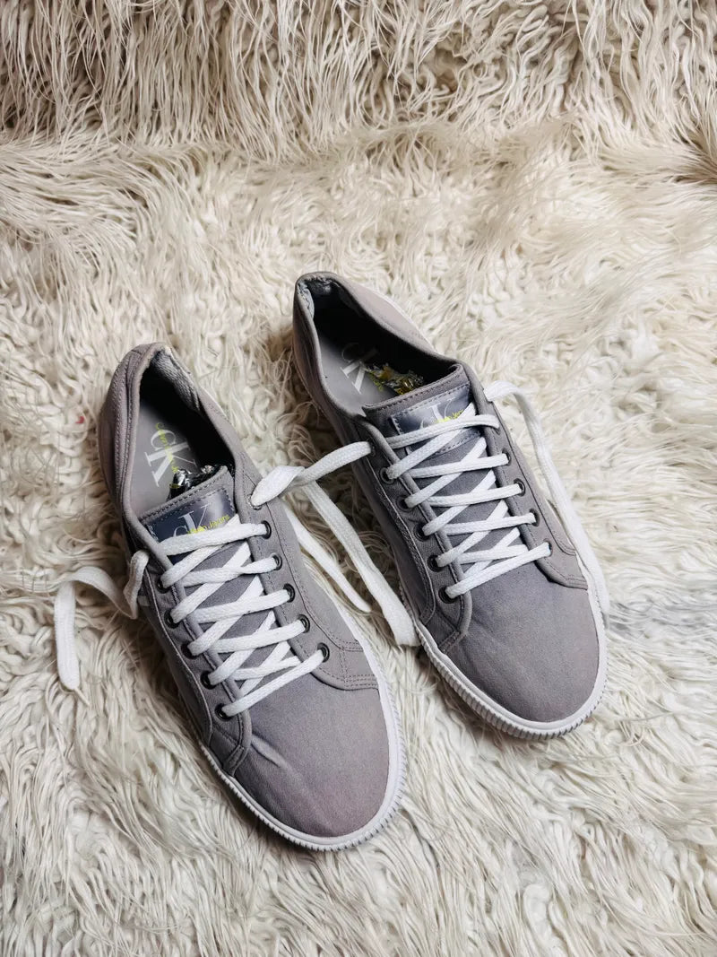 Calvin Klein Jeans Trainers Grey | Sneakers