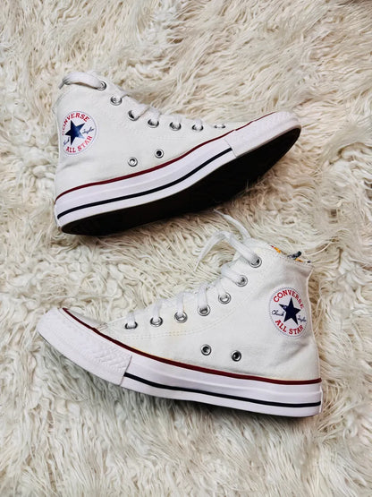 Chuck Taylor | White Red Blue strips | Hi Top | Converse