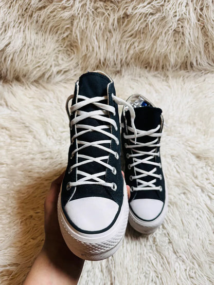 Chuck Taylor | Black & White | High Heels | Converse