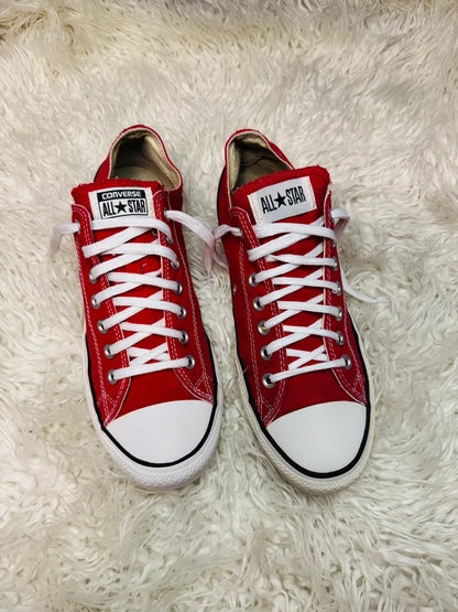 All Star Red & White Converse