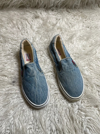 Levi's blue denim slip-on casual shoes