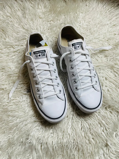 Chuck Taylor | White | Leather | Low top | Hi Sole
