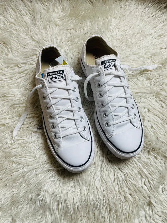 Chuck Taylor | White | Leather | Low top | Hi Sole