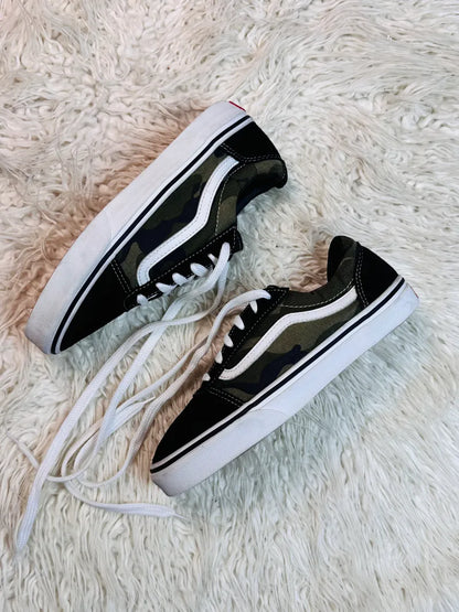 Vans | Black & White | Camo | Old Skool