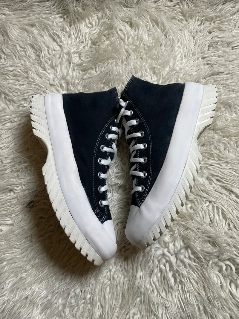 Converse All Star Chuck Taylor Lugged 2.0 Hi Men’s Sneaker Black Shoe Athletic Trainers