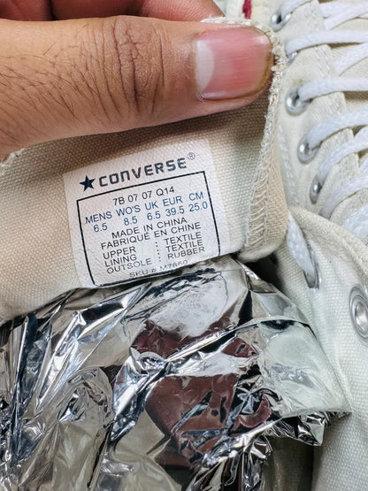 Chuck Taylor | White & Red Blue strips | Hi Top | Converse