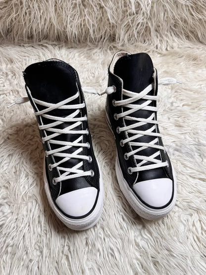 Converse Run-Star | Pure leather 🖤⭐️