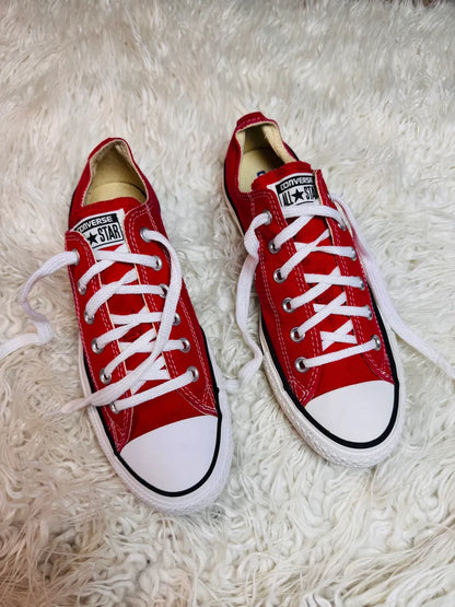 Converse All Star Lo Top Red
