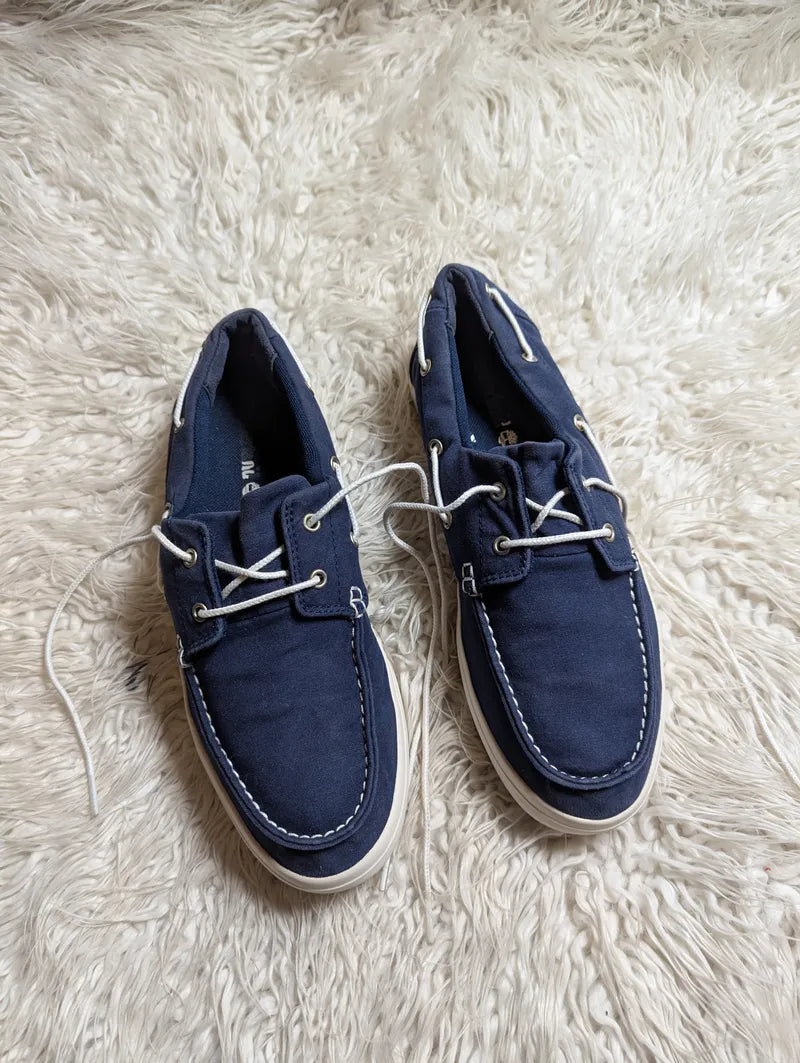 navy blue canvas Timberland Union Wharf 2-Eye boat