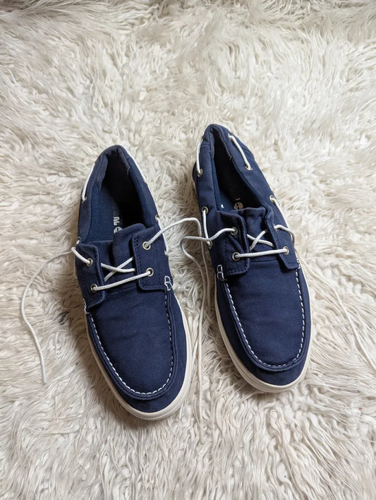 navy blue canvas Timberland Union Wharf 2-Eye boat