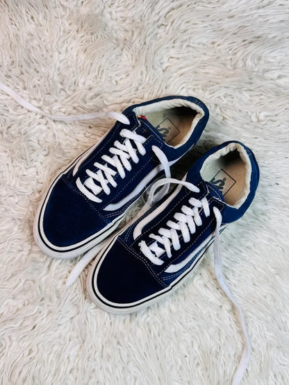 Vans | Blue & White | Old Skool